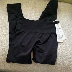 Black High-Waisted Leggings Magnlens size xs